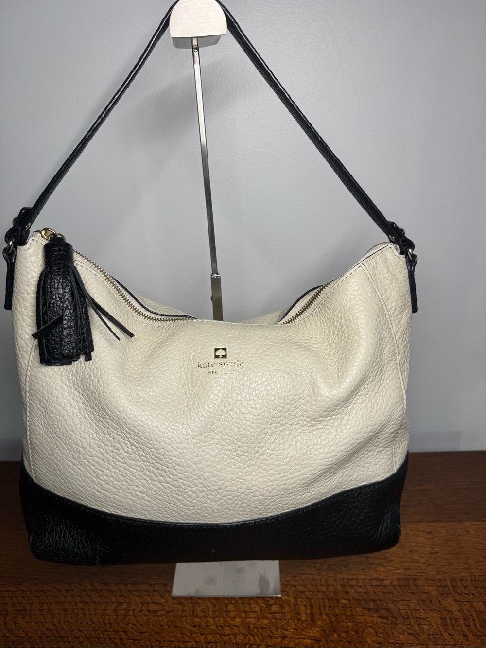 Kate Spade Southport Avenue Cathy Colorblock Leather Hobo Bag